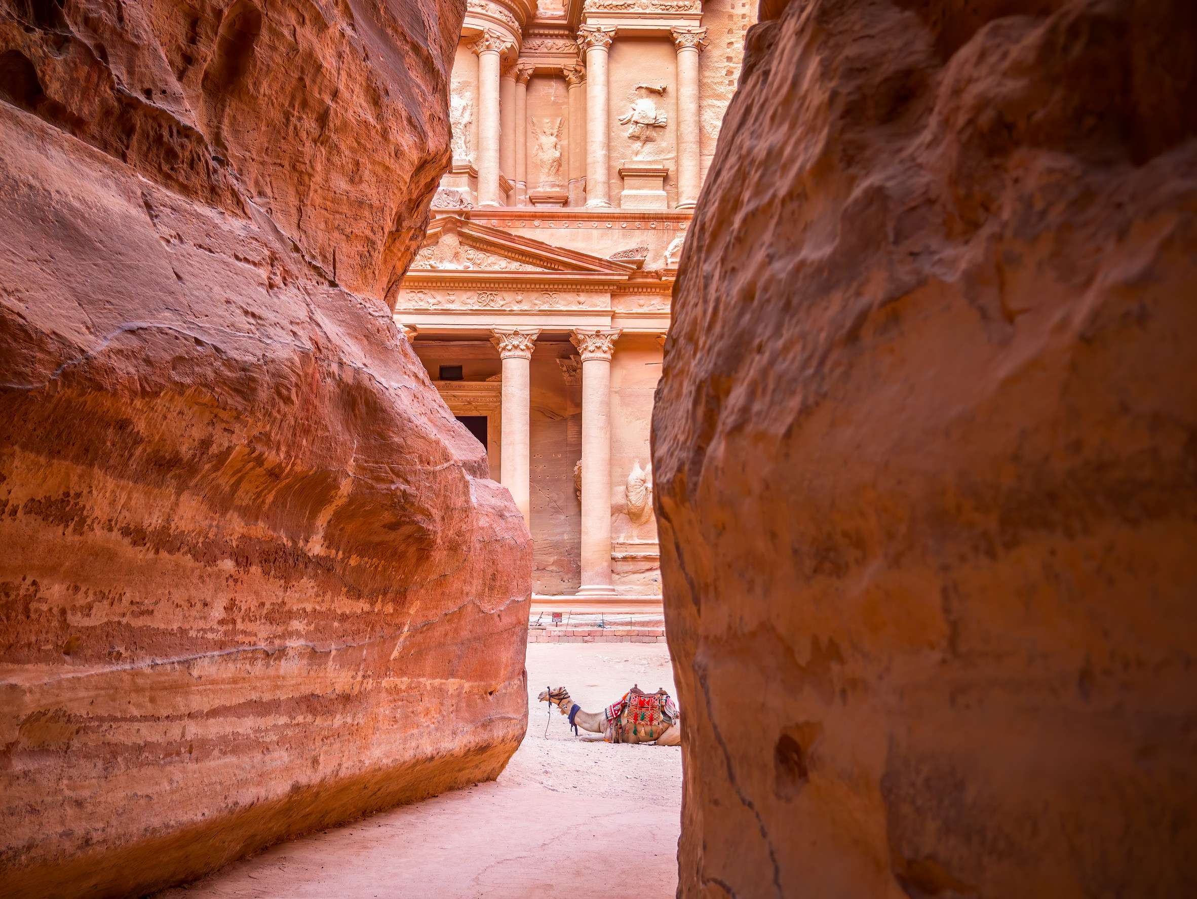 Al Khazneh (The Treasury) in Petra, Jordan