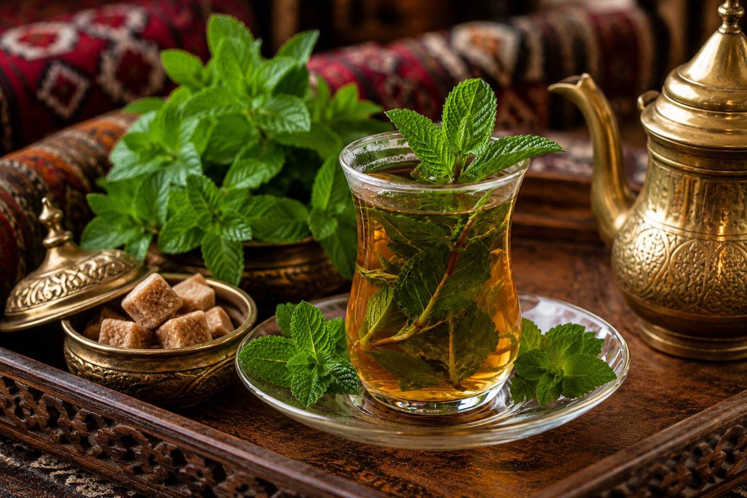 Jordanian Mint Tea