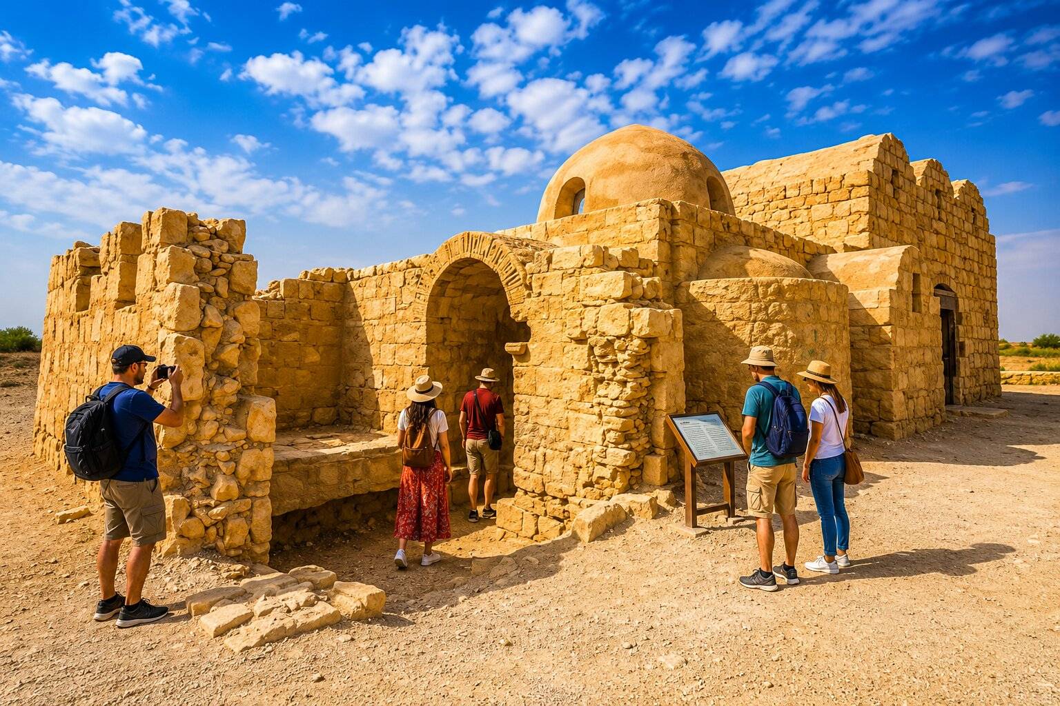Quseir Amra Art In The Desert