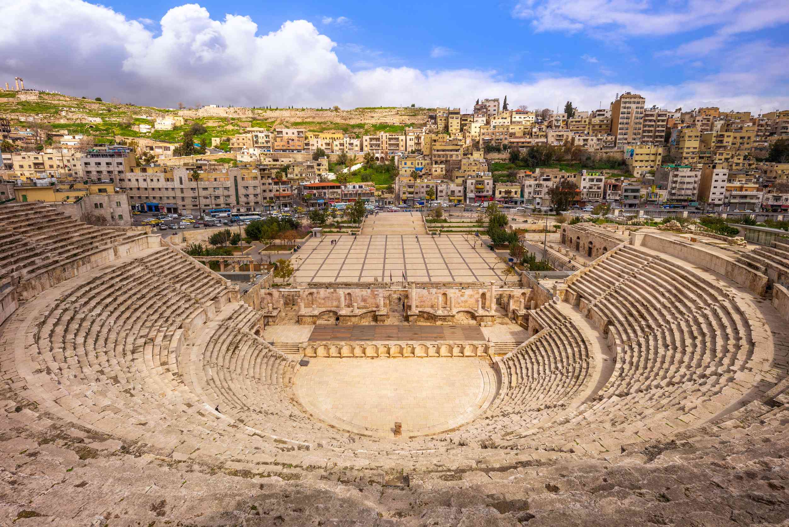 Roman amphitheatre in Amman, Jordan