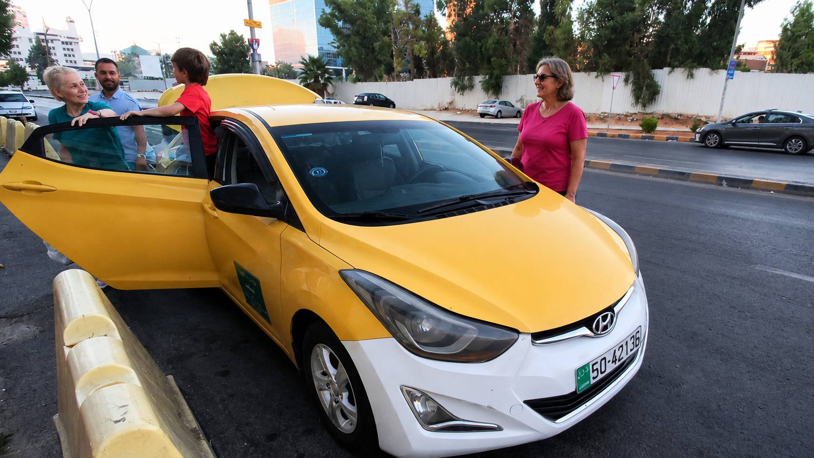 Take Taxis Within Jordan Cities