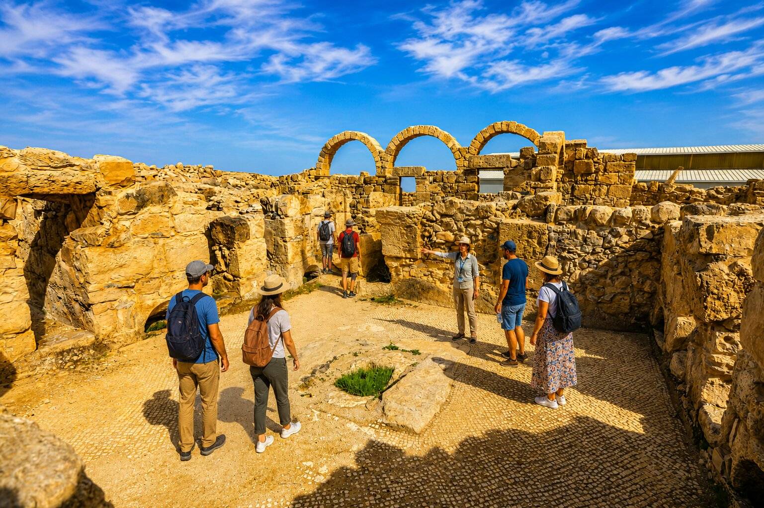 Um Er Rasas Ancient Churches And Mosaics